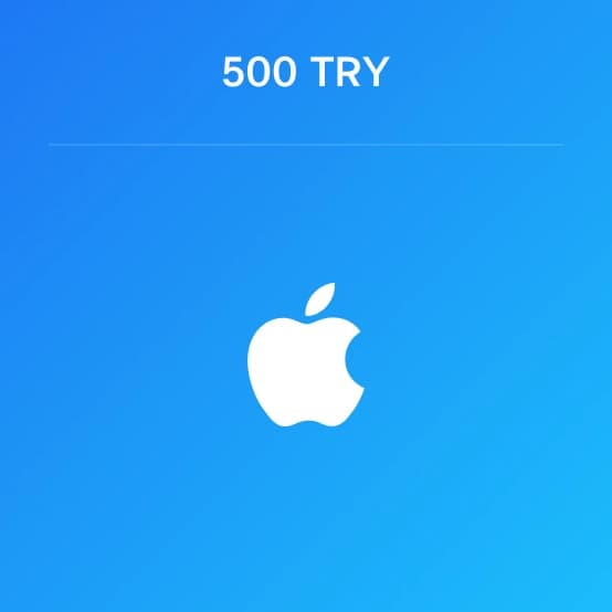 Подарочная карты Apple Турция номиналом 500 TRY