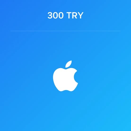 Подарочная карты Apple Турция номиналом 300 TRY