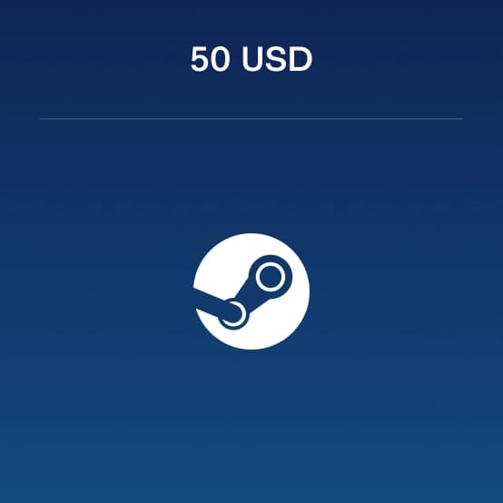 Подарочная карты Steam 50 USD