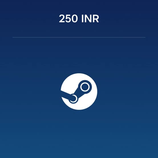 Подарочная карты Steam 250 INR