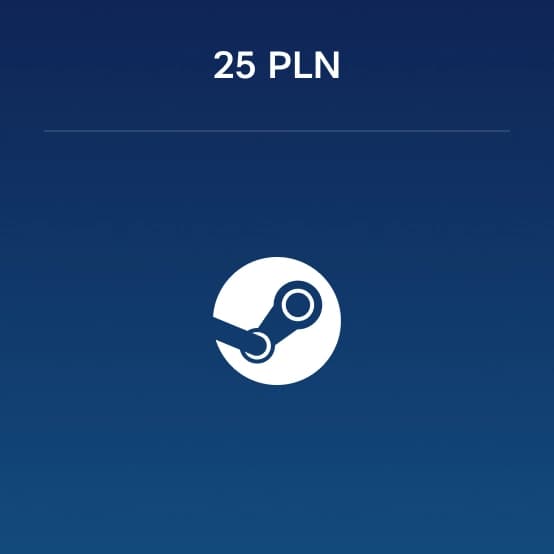 Подарочная карты Steam Польша 25 PLN