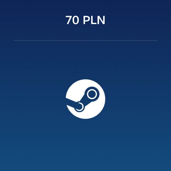 Подарочная карты Steam Польша 70 PLN